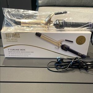 Hot Tools Pro Artist 24K Gold Collection 1” Curling Iron